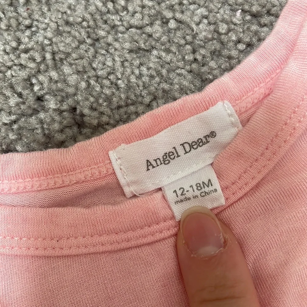 Angel Dear Pink Bodysuit